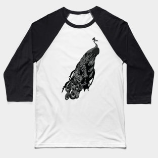 peacock Baseball T-Shirt